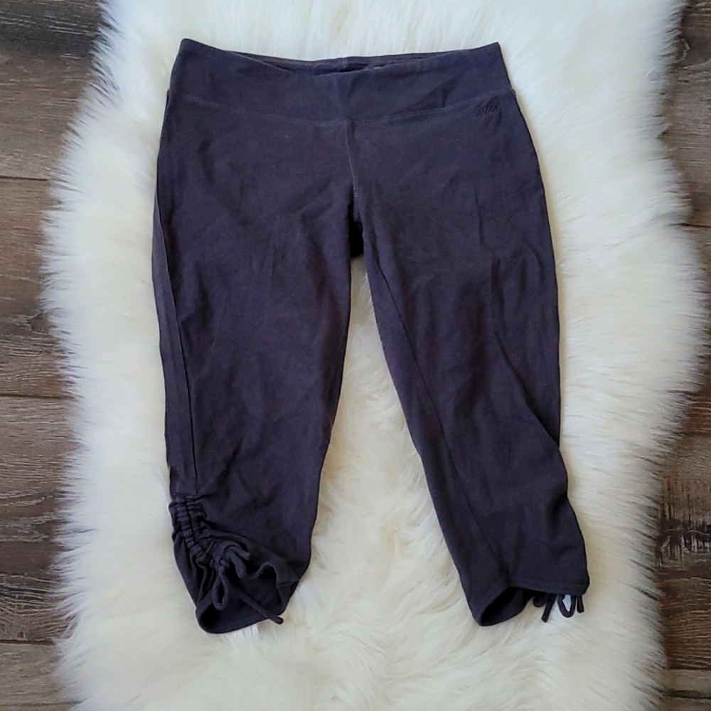 Avia gray stretch yoga pants S